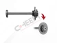 Caliper Adjusting Shaft ( without Spring )