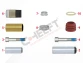 Caliper Guides & Seals Repair Kit