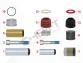 Caliper Guides & Seals Repair Kit