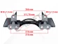 SF Trailer Axle 22,5 Inch