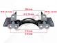 SF Trailer Axle 22,5 Inch