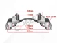 Caliper Carrier ( Knorr Bendix -8° - 22.5 )
