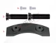 Caliper Push Plate Repair Kit (Left)