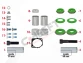 Caliper Overhaul Repair Kit