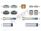 Caliper Guides & Seals Repair Kit
