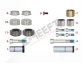 Caliper Guides & Seals Repair Kit