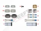 Caliper Guides & Seals Repair Kit