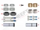 Caliper Guides & Seals Repair Kit