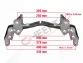 Caliper Carrier ( Elsa225 - Scania - 22.5 )