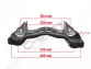Caliper Carrier ( Elsa225 - 22.5 - Right )