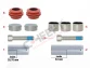 Caliper Guides & Seals Repair Kit
