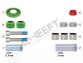 Caliper Guides & Seals Repair Kit