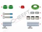 Caliper Guides & Seals Repair Kit