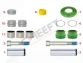 Caliper Guides & Seals Repair Kit