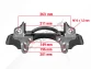 Caliper Carrier ( Pan19-1 Schmitz - 19.5 Right )