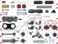 Caliper Complete Repair Set ( ST7000 )