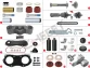 Caliper Complete Repair Set ( Knorr Bendix SK7 )