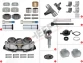 Volvo / ROR Axle Set (Left/Right - New Model)