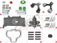 SF Axle Set (Left)