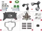 SF Axle PAN22 Set (Left)